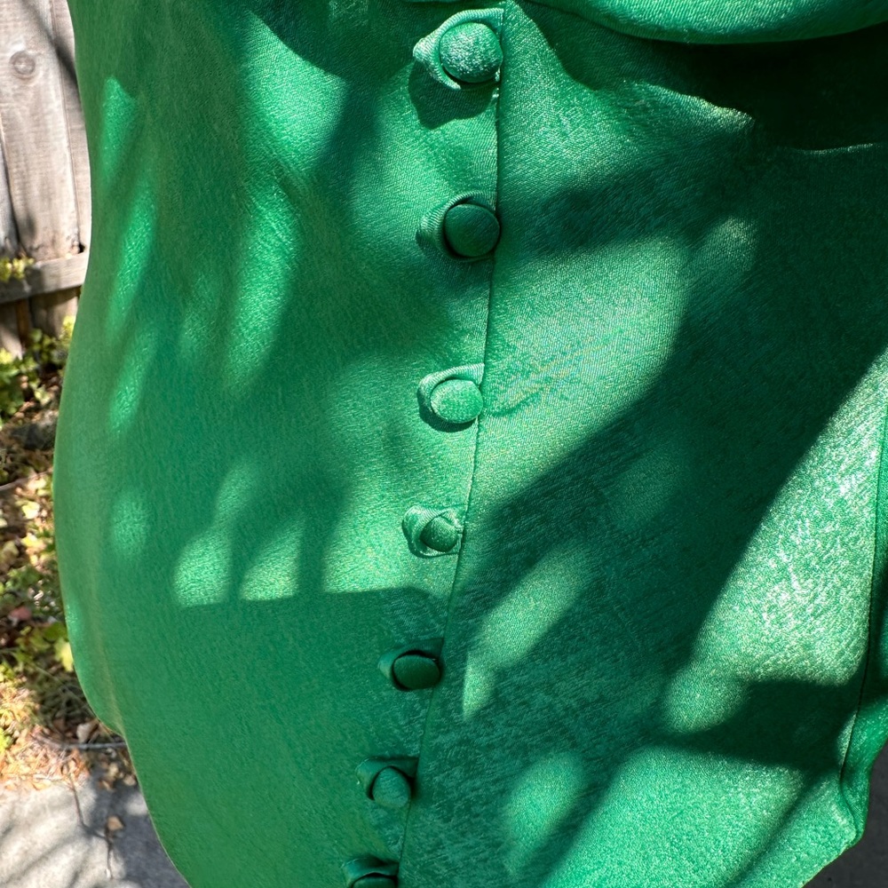 Zara dress green